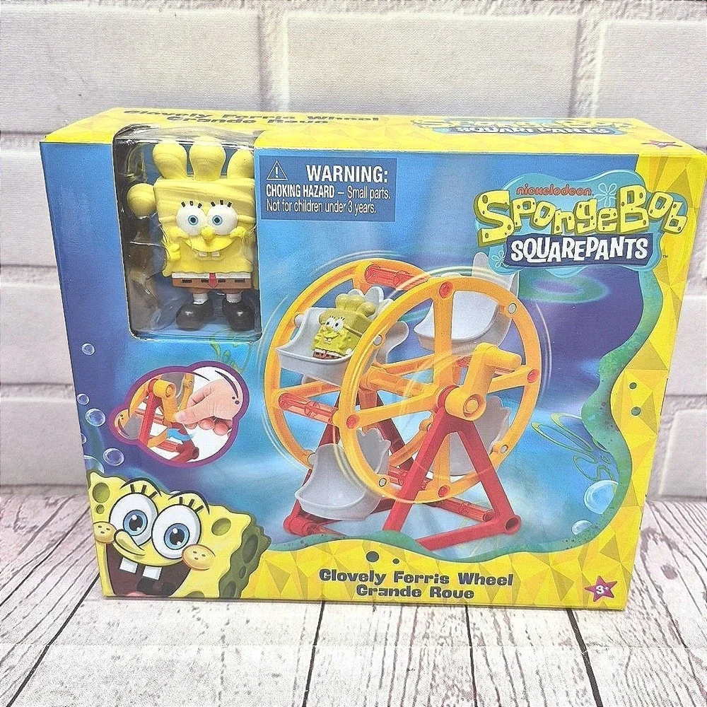 SpongeBob SquarePants Glovely Ferris Wheel Playset Legend Toys Nickelodeon‎ NEW